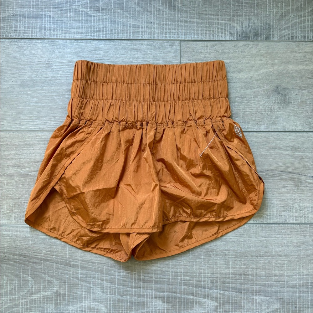 Free People Movement The Way Home Shorts in Toasted Coconut XS NWOT